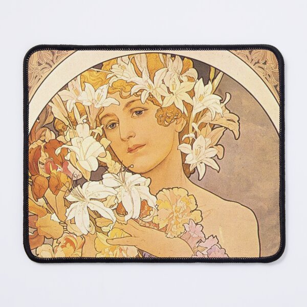 Item preview, Alphonse Mucha's Art Nouveau "Design" Print designed and sold by captaingursel.