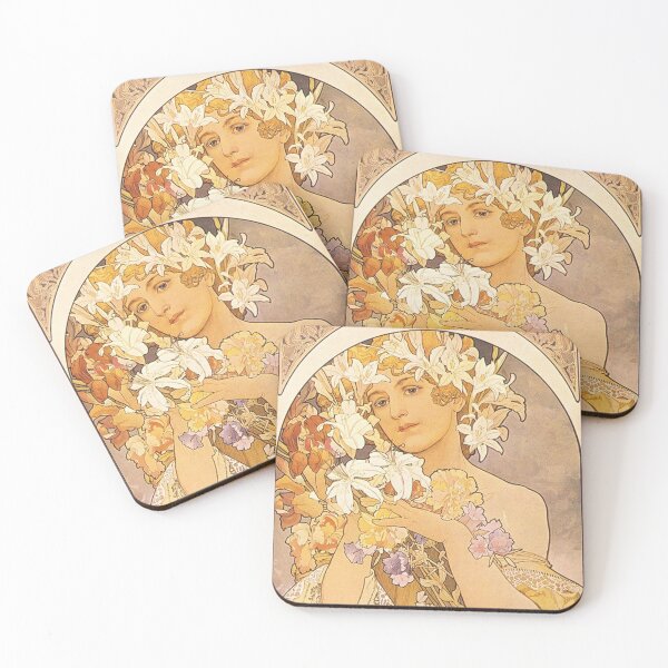 Item preview, Alphonse Mucha's Art Nouveau "Design" Print designed and sold by captaingursel.