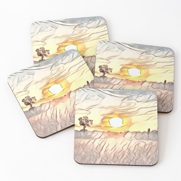 Item preview, Summer Sundown In Watercolour designed and sold by Fearless-Fox.