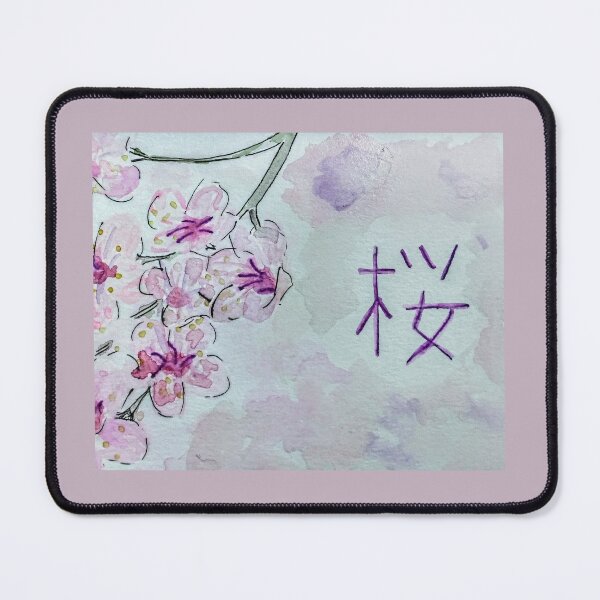 Item preview, Sakura Cherry Blossoms Etegami designed and sold by EtegamiJourney.