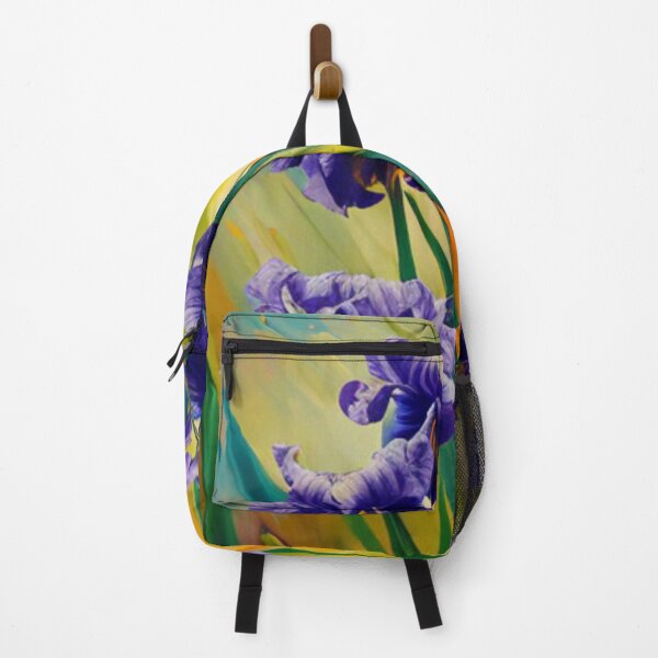 Item preview, Vibrant Harmony: A Close-Up of Blooming Irises designed and sold by HOMEDESIGNPRINT.