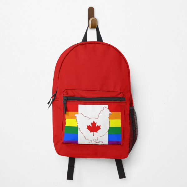 Item preview, Copy of Chicken Lover - LGBTQ Canada Gay Heart Flag 01 Red designed and sold by Puddmuppy.