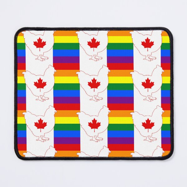 Item preview, Copy of Chicken Lover - LGBTQ Canada Gay Heart Flag 01 Red designed and sold by Puddmuppy.