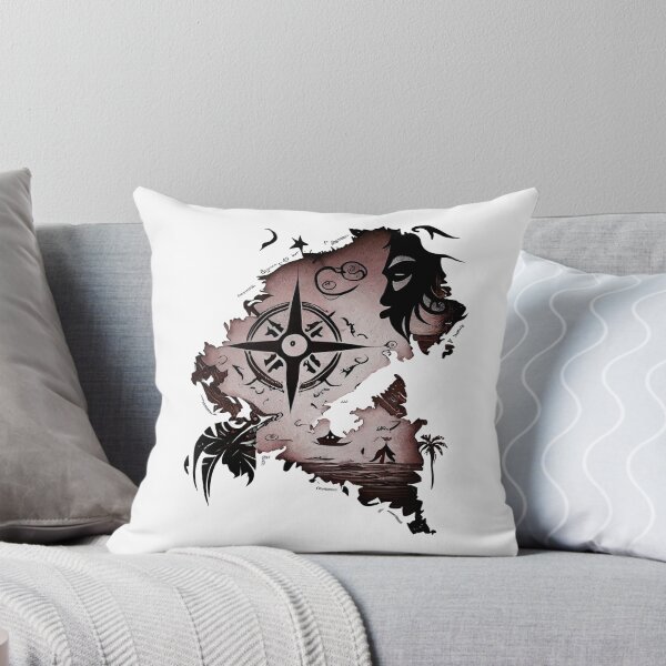 Item preview, Tribal Tattoo Scrap of a Pirate Map designed and sold by ShadowAndSlate.