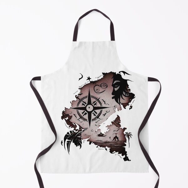 Item preview, Tribal Tattoo Scrap of a Pirate Map designed and sold by ShadowAndSlate.
