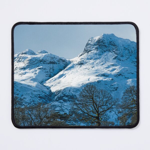 Item preview, Langdale Pikes under Snow in Lake District National Park designed and sold by Cameranick.