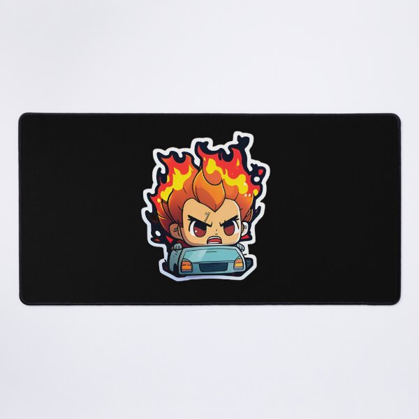 Item preview, Dangerous Driver Anime Drawing of Funny Cartoon Driver designed and sold by verluxe.