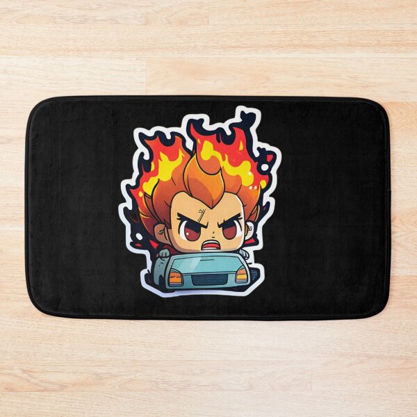 Item preview, Dangerous Driver Anime Drawing of Funny Cartoon Driver  designed and sold by verluxe.