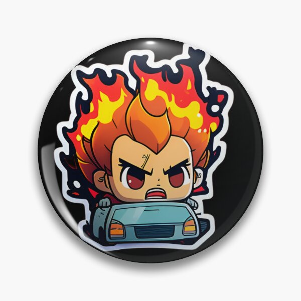 Item preview, Dangerous Driver Anime Drawing of Funny Cartoon Driver  designed and sold by verluxe.