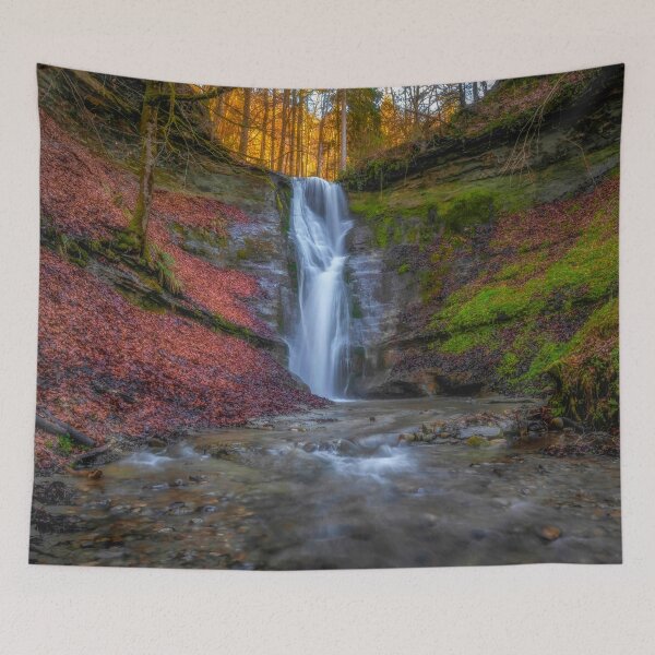 Item preview, FOREST WATERFALL designed and sold by SSP-PRINTS.