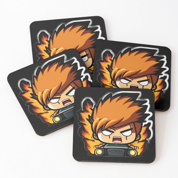 Item preview, Dangerous Angry Driver Anime Drawing of Funny Cartoon Driver  designed and sold by verluxe.
