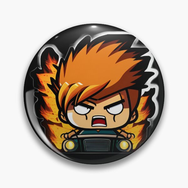 Item preview, Dangerous Angry Driver Anime Drawing of Funny Cartoon Driver  designed and sold by verluxe.
