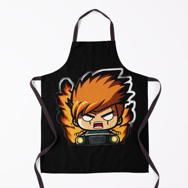 Item preview, Dangerous Angry Driver Anime Drawing of Funny Cartoon Driver designed and sold by verluxe.