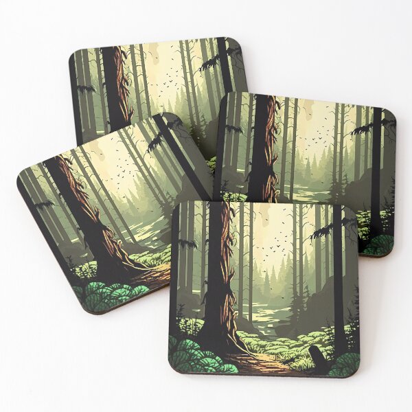 Item preview, Forest path clipart designed and sold by SMILE88.