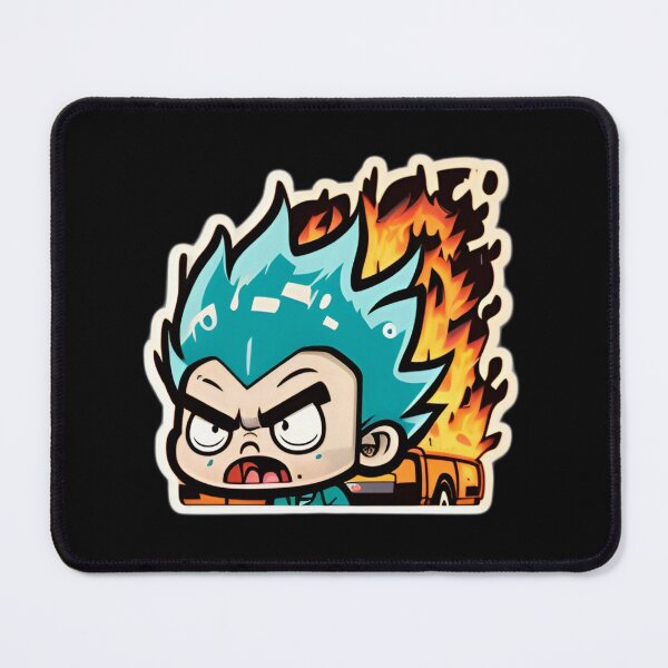 Item preview, Dangerous Angry Driver Anime Drawing of Funny Cartoon Driver designed and sold by verluxe.