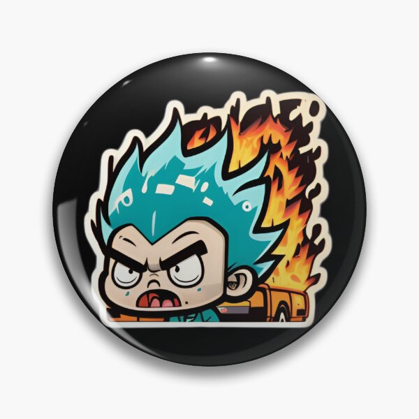 Item preview, Dangerous Angry Driver Anime Drawing of Funny Cartoon Driver  designed and sold by verluxe.