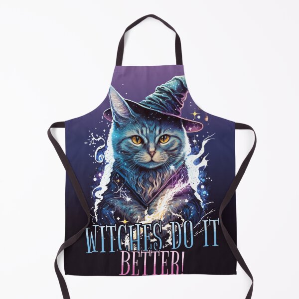 Item preview, Witches Do It Better - Cat with Witch Hat Funny Graphic Wiccan Witchcraft designed and sold by zptees.