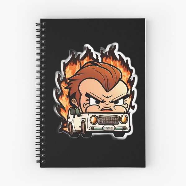 Item preview, Dangerous Angry Driver Anime Drawing of Funny Cartoon Driver  designed and sold by verluxe.