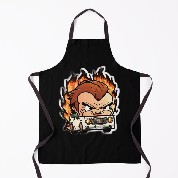 Item preview, Dangerous Angry Driver Anime Drawing of Funny Cartoon Driver designed and sold by verluxe.