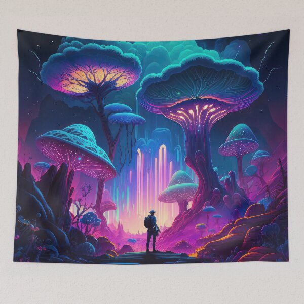 Artikelvorschau, Mesmerizing Psychedelic World entworfen und verkauft von SeedDesign.