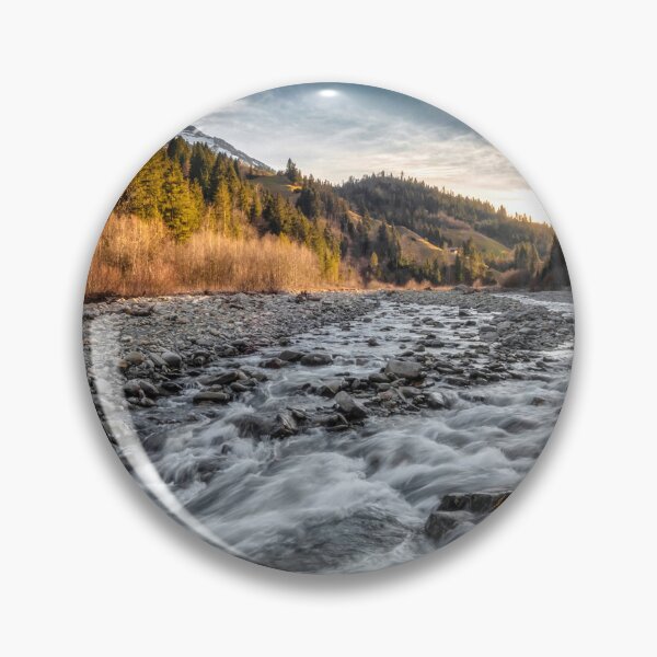 Item preview, MOUNTAIN RIVER SUNSET designed and sold by SSP-PRINTS.