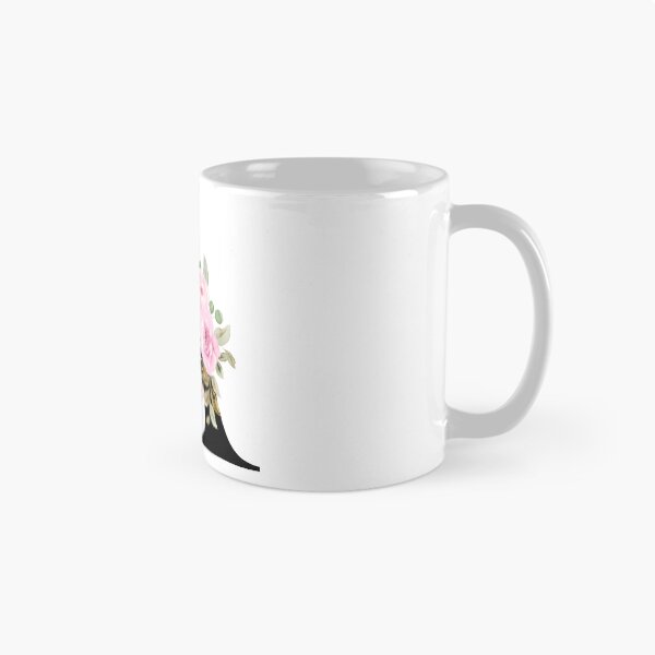 Item preview, Letter A with Flowers Multi Natural Color designed and sold by Print-Online.