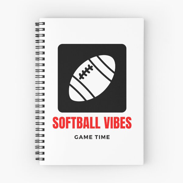 Item preview,  Softball Vibes Game Time  funny motivational design designed and sold by DigitalMagShop.