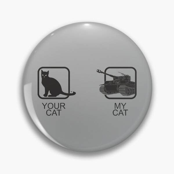 Item preview, Pz-VI Tiger Your cat, my cat  designed and sold by FAawRay.