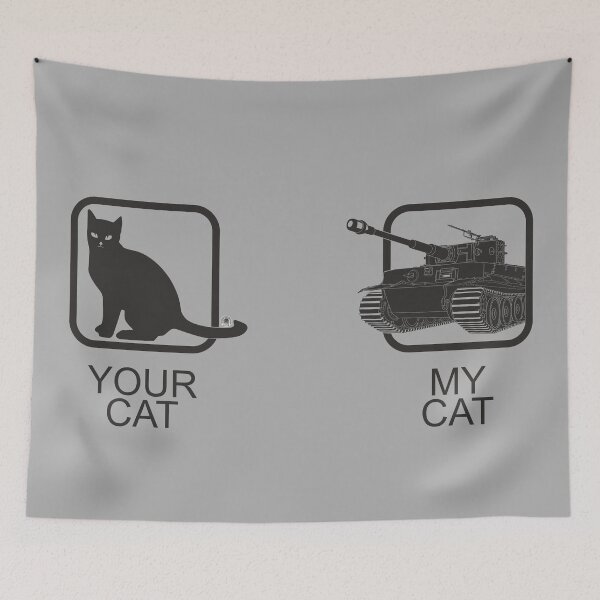 Item preview, Pz-VI Tiger Your cat, my cat  designed and sold by FAawRay.
