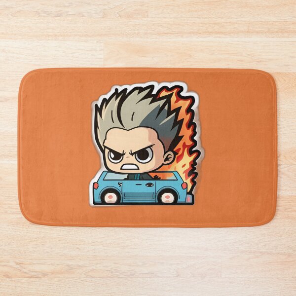 Item preview, Dangerous Angry Driver Anime Drawing of Funny Cartoon Driver  designed and sold by verluxe.