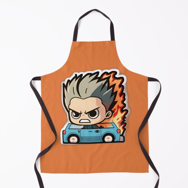 Item preview, Dangerous Angry Driver Anime Drawing of Funny Cartoon Driver designed and sold by verluxe.