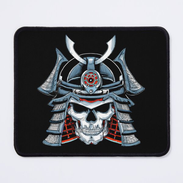 Item preview, "Death of a Samurai" Japanese Ukiyo-e Skull designed and sold by Patryk Wiatrowski.