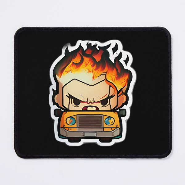 Item preview, Dangerous Angry Driver Anime Drawing of Funny Cartoon Driver designed and sold by verluxe.
