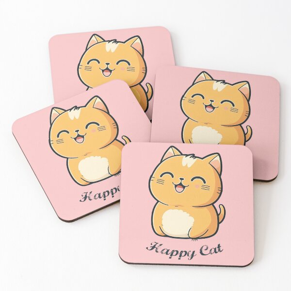 Item preview, Happy Cat 1 (txt) designed and sold by NinjaSpot.