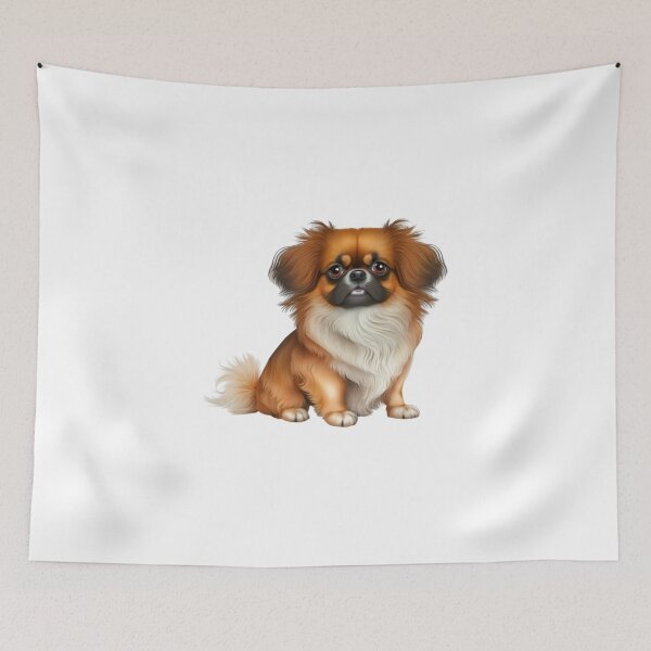 Item preview, Tibetan Spaniel dog The Loving  designed and sold by ZEEONE.