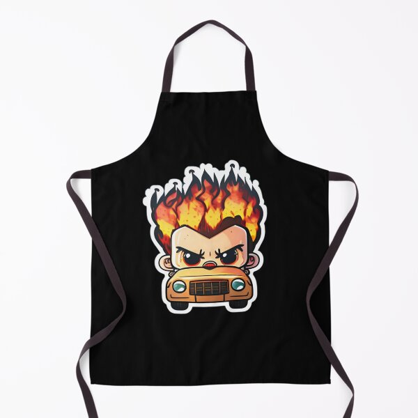 Item preview, Dangerous Angry Driver Anime Drawing of Funny Cartoon Driver designed and sold by verluxe.