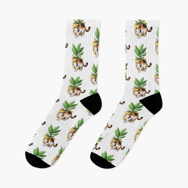 Item preview, Calico Cat And Plant designed and sold by Meowrye.