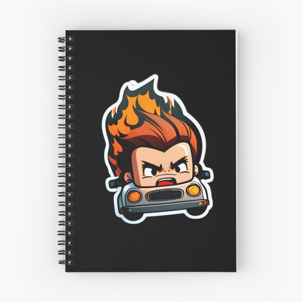 Item preview, Dangerous Angry Driver Anime Drawing of Funny Cartoon Driver  designed and sold by verluxe.
