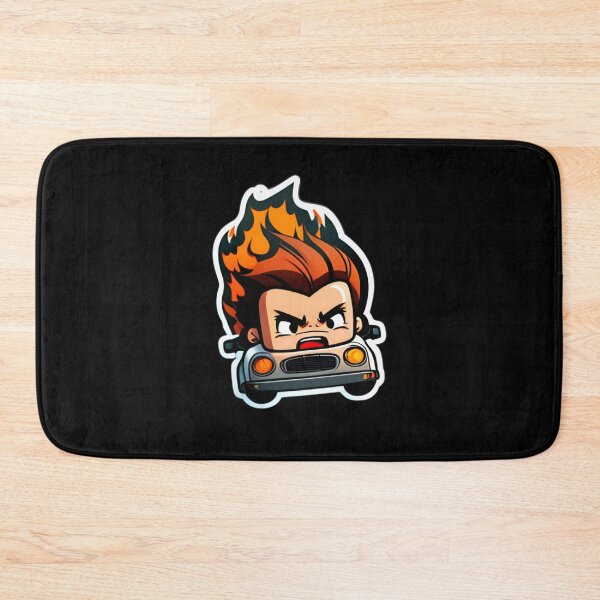 Item preview, Dangerous Angry Driver Anime Drawing of Funny Cartoon Driver  designed and sold by verluxe.