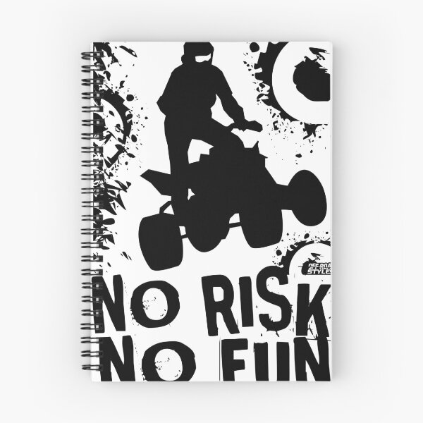 Item preview, ATV Quad No Risk No Fun Maniac designed and sold by offroadstyles.