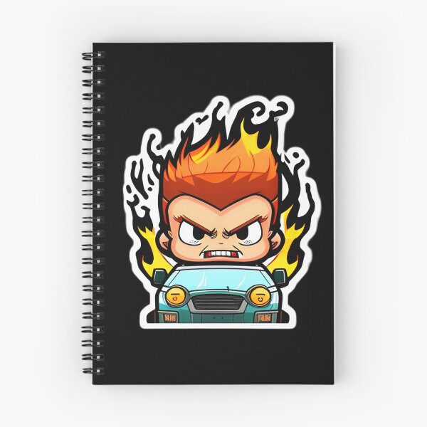 Item preview, Dangerous Angry Driver Anime Drawing of Funny Cartoon Driver  designed and sold by verluxe.