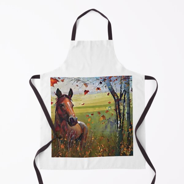 Item preview, horse and birches designed and sold by bogfl.