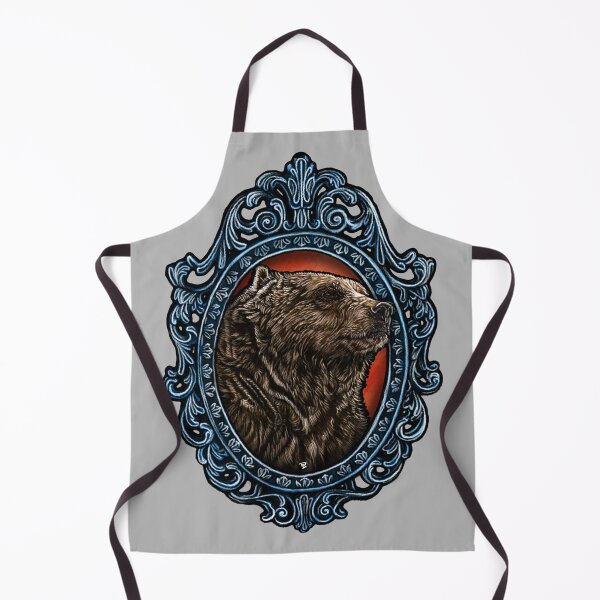 Item preview, Cameo animal: ¡Oso! designed and sold by FreyStrandDraws.