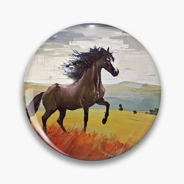 Item preview, horse with flowing mane designed and sold by bogfl.