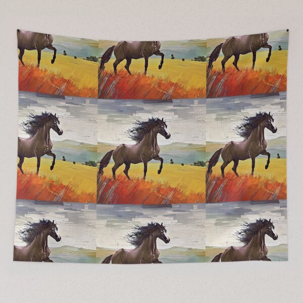 Item preview, horse with flowing mane designed and sold by bogfl.