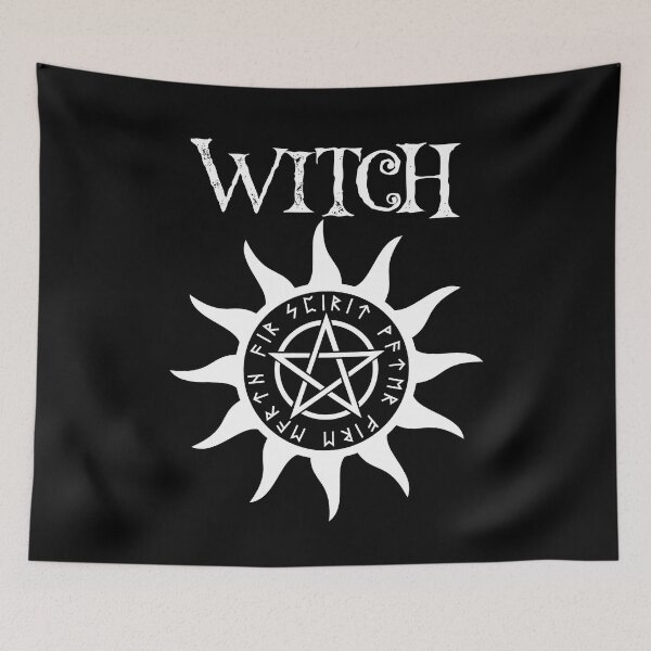 Item preview, Witch Wiccan Witchcraft Star Pentacle designed and sold by zptees.