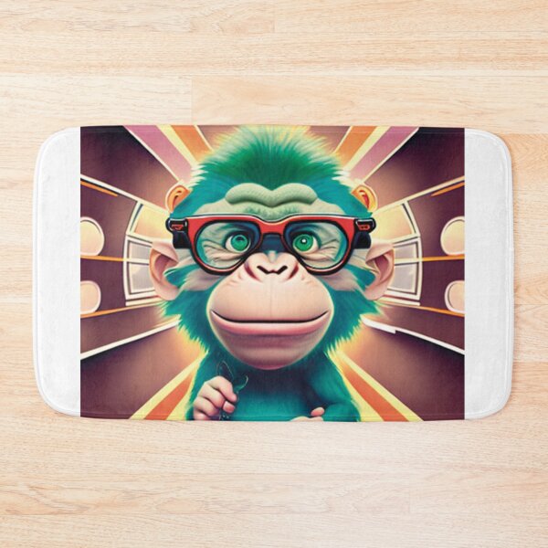 Item preview,  crazy monkey driving designed and sold by artegrafico92.