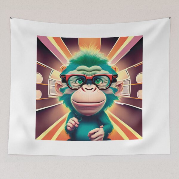 Item preview,  crazy monkey driving designed and sold by artegrafico92.