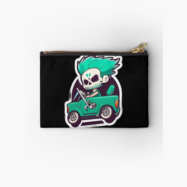 Item preview, zombie Driver Anime Drawing of Funny Cartoon Driver  designed and sold by verluxe.