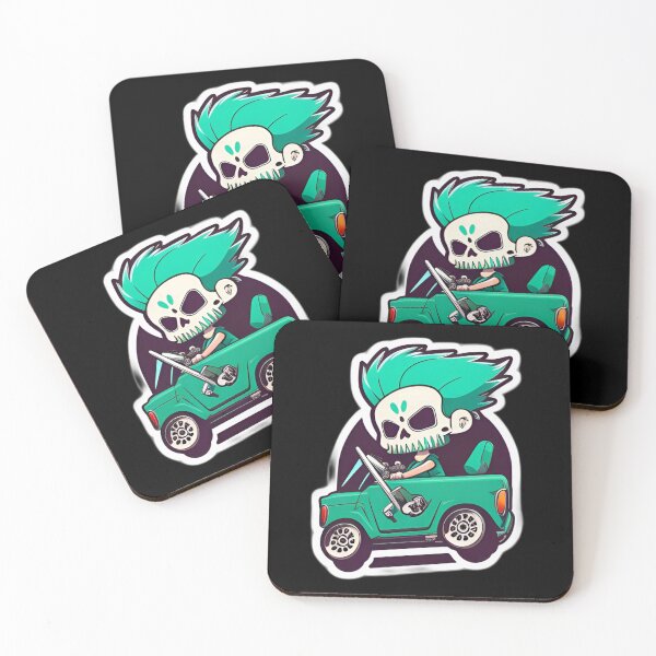 Item preview, zombie Driver Anime Drawing of Funny Cartoon Driver  designed and sold by verluxe.